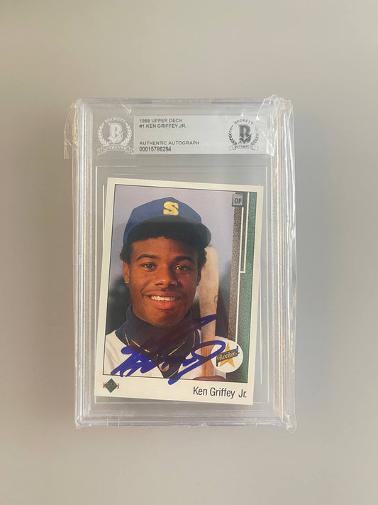 Signe Ken Griffey Jr. Baseball